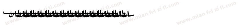GE Sultan字体转换